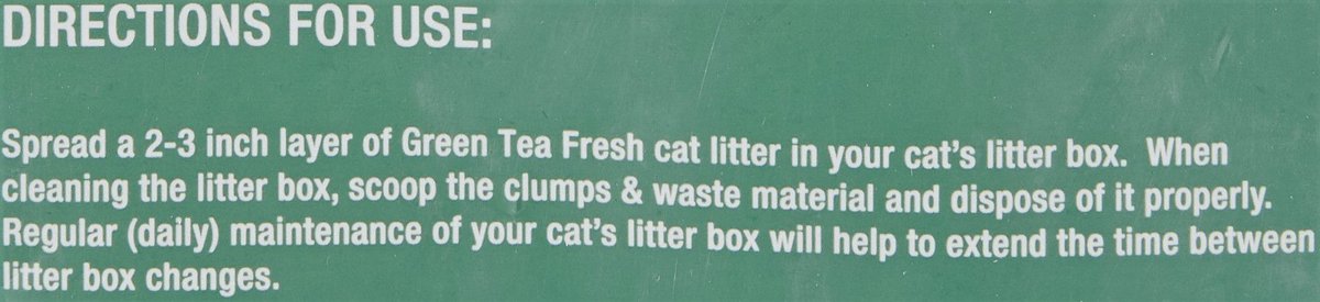 Next gen green tea cat outlet litter