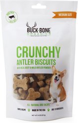 Buck Bone Organics Antler Dog Biscuits, 8-oz bag