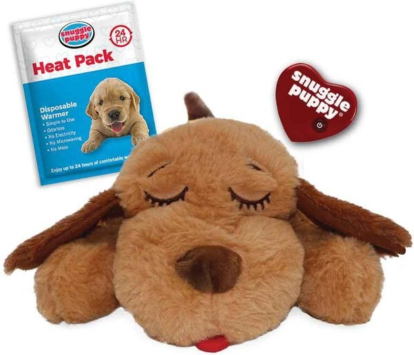 Snuggle Puppy Sleepy Time Behavioral Aid Dog Toy, Light Brown slide 1 of 9