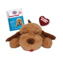 Snuggle Puppy Sleepy Time Behavioral Aid Dog Toy, Light Brown