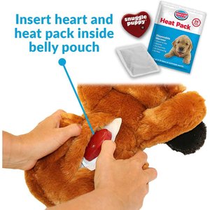 Snuggle Puppy Original Snuggle Puppy Plush Dog Behavioral Aid Anxiety Relief, Biscuit