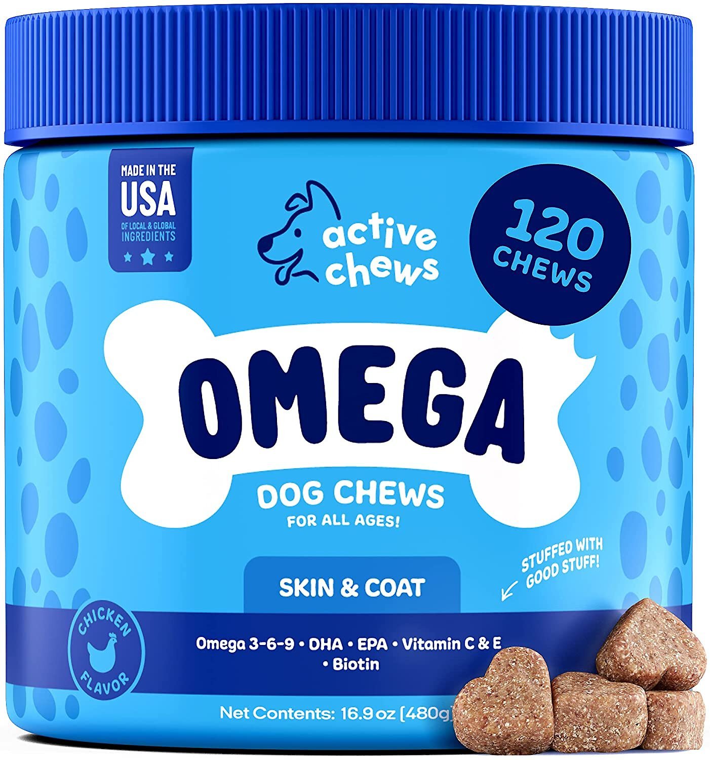 active chews salmon oil