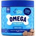 Active Chews Premium Omega Skin & Coat Pure Fish Oil Dog Supplement, 120 count