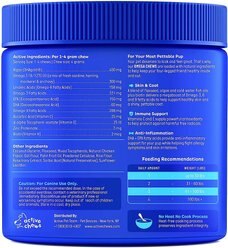 Active Chews Premium Omega Skin & Coat Pure Fish Oil Dog Supplement, 120 count slide 2 of 8