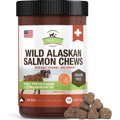 Strawfield Pets Wild Alaskan Salmon Chews Grain-Free Dog Supplement, 120 count