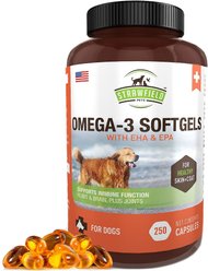 Strawfield Pets Omega-3 Soft Gels Dog Supplement, 250 count