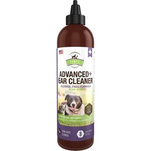 Strawfield Pets Advanced Dog & Cat Ear Cleaner, 8-oz bottle