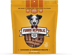 Furry Republic Sticks Chicken & Cheddar Recipe Grain-Free Dog Treats, 6-oz bag slide 1 of 5