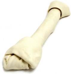 Cadet Premium Grade Knotted Beef Hide Bone Dog Treats, 13-14 inches