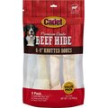 Cadet Beef Hide Knotted Dog Chews Bone, 8-9-in, 3 Count