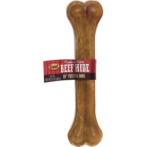 Cadet Premium Grade Pressed Beef Hide Bone, 10-in, 1 count