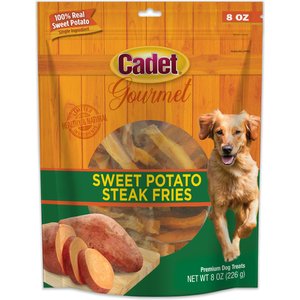 Cadet Gourmet Sweet Potato Fries Dog Treats, 2-lb bag