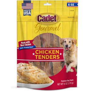 Cadet Gourmet Chicken Tenders Jerky Dog Treats, 6-oz bag