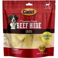 Cadet Premium Grade Chicken Flavor Rawhide Chips Dog Treats, 1-lb bag