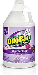 OdoBan Disinfectant Laundry & Air Freshener Concentrate, Lavender Scent, 1-gal bottle
