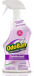 OdoBan Disinfectant Fabric & Air Freshener Spray, Lavender Scent, 32-oz bottle