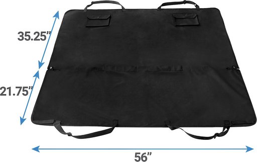 Frisco Water Resistant Hammock Car Seat Cover, Regular, Black