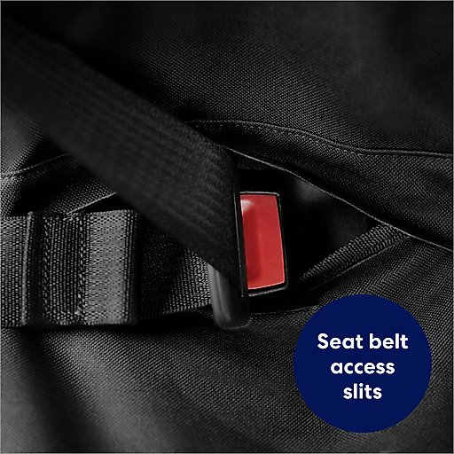 Frisco Water Resistant Hammock Car Seat Cover, Regular, Black