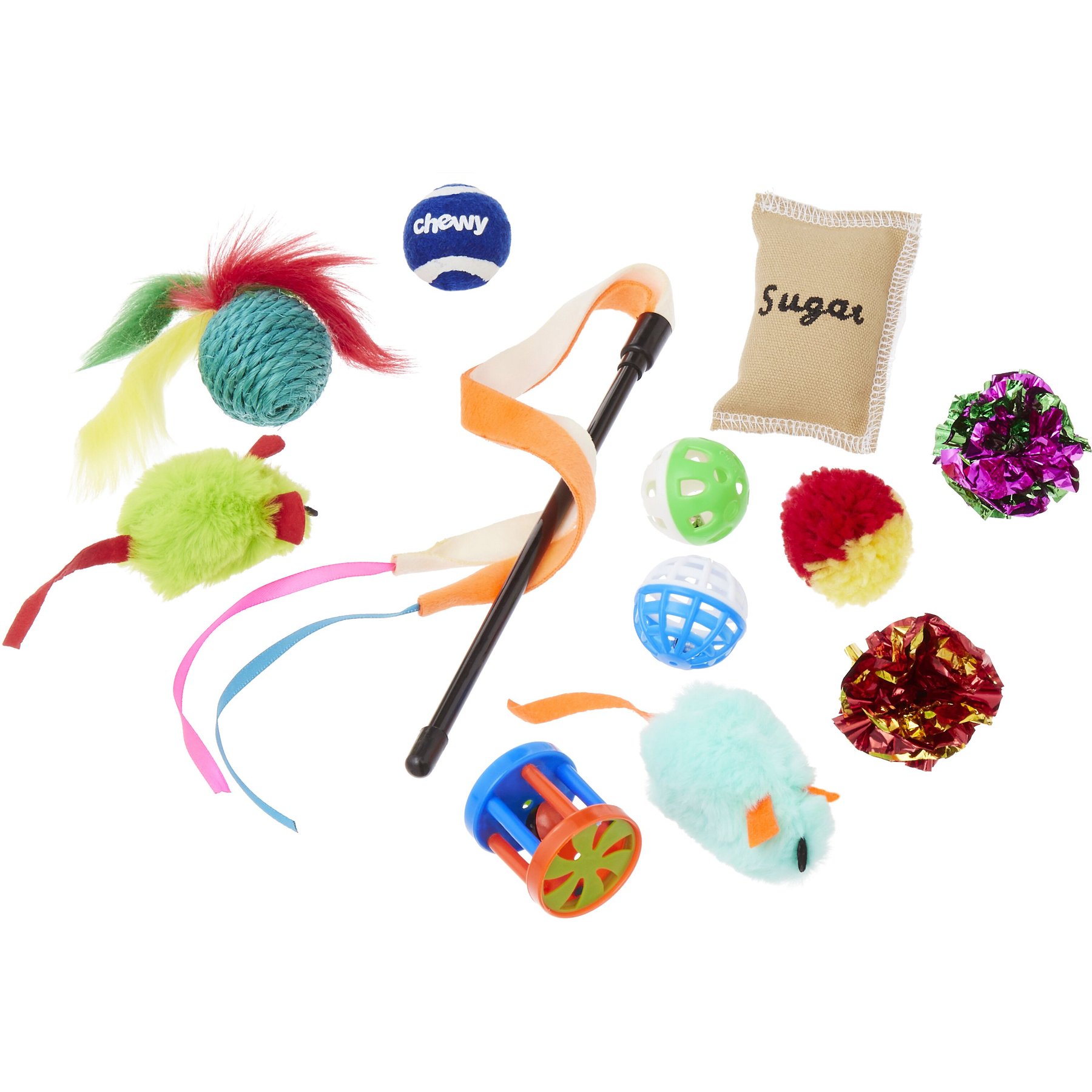 Buy 19 Pieces Furry Ball with Rattle Bell cat pom pom balls Cat Toys Ball  Interactive Cat Plush Ball Toys with Catnip Pet Furry Pom Pom Balls  Assorted Color for Cat Kitten