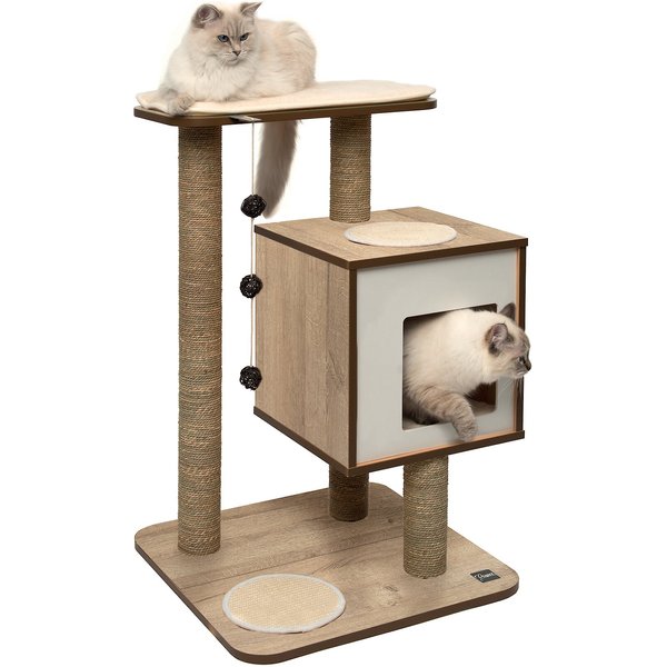 Vesper Large Box 30.71-in Modern Cat Tree