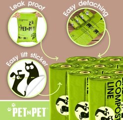PET N PET Compostable Poop Bags, 120 count slide 2 of 8