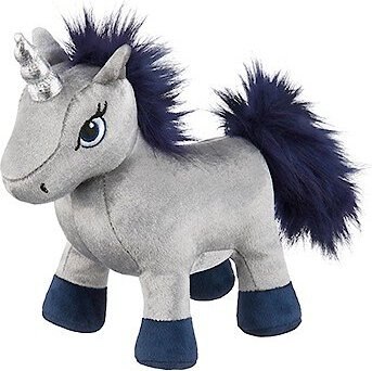 P.L.A.Y. Pet Lifestyle and You Mythical Creatures Unicorn Squeaky Plush Dog Toy, Medium slide 1 of 3