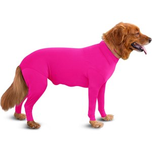 Shed Defender Original Dog Onesie, Hot Pink, X-Large