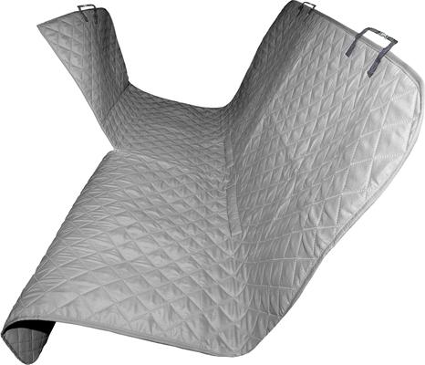 Show full view: FurHaven Quilted Hammock Car Seat Cover, Gray slide 3 of 8