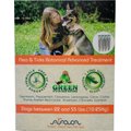 Arava Dead Sea Pet Spa Flea & Tick Spot Treatment for Dogs, 22-55 lbs, 4 Doses