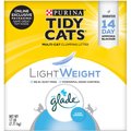Tidy Cats Lightweight Glade Scented Clumping Clay Cat Litter, 17-lb box