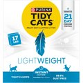 Tidy Cats Lightweight Instant Action Scented Clumping Clay Cat Litter, 17-lb box