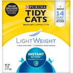 Tidy Cats Lightweight Instant Action Scented Clumping Clay Cat Litter, 17-lb box