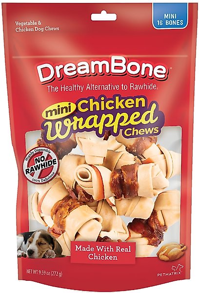 DreamBone Twists Chicken Chews Dog Treats, 16 count slide 1 of 6