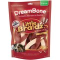 DreamBone Little Braidz Real Chicken & Pork Chews Dog Treats, 8 count