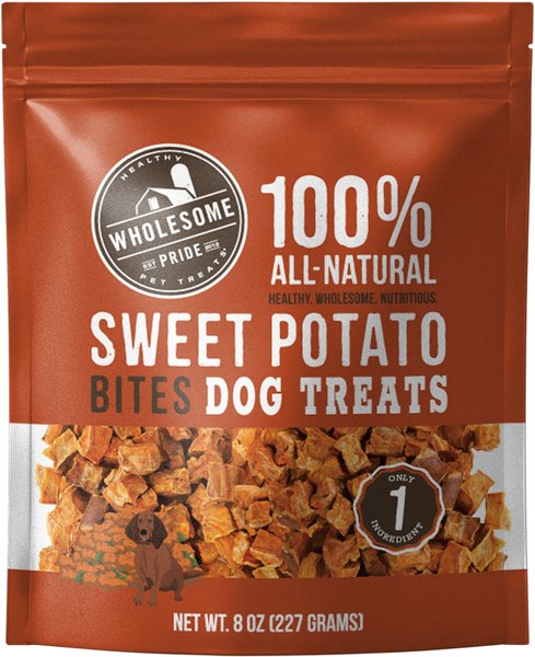 Wholesome pride sweet shop potato fries dog treats