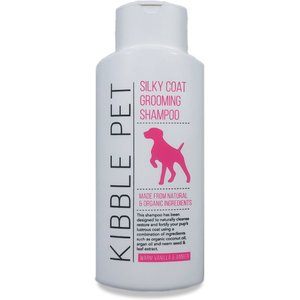 Kibble Pet Silky Coat Warm Vanilla & Amber Grooming Dog Shampoo, 13.5-oz bottle