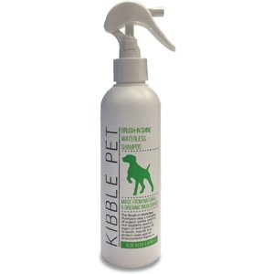 Kibble Pet Brush-In Shine Aloe Vera & Honey Waterless Dog Shampoo, 7.1-oz bottle