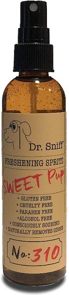 Dr. Sniff Perky Pup Freshening Spritz Dog Spray, 4-oz bottle slide 1 of 3