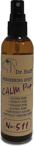Dr. Sniff Calm Pup Freshening Spritz Dog Spray, 4-oz bottle