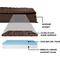 Show in main carousel: FurHaven Ultra Plush Deluxe Cooling Gel Pillow Dog Bed with Removable Cover, Chocolate, Jumbo slide 7 of 11