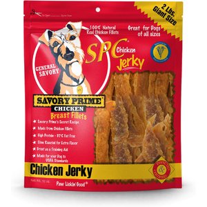 Savory Prime Chicken Jerky Dog Treats, 2-lb bag