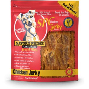 Savory Prime Chicken Jerky Dog Treats, 1-lb bag