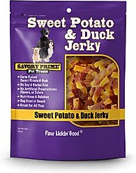 Savory Prime Duck & Sweet Potato Jerky Dog Treats, 1-lb bag