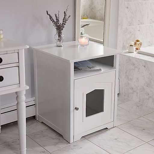 Arf Pets Designer Enclosed Cat Litter Box