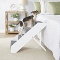 Arf Pets Foldable Dog & Cat Stairs, White
