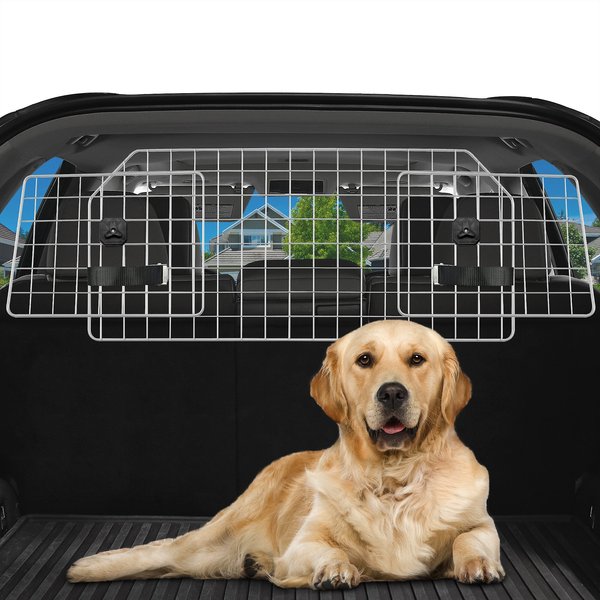 JUMBL PETS HeavyDuty Adjustable Car & SUV Dog Barrier