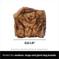 Bones & Chews All-Natural Beef Lung Dehydrated Dog Treats, 12-oz bag slide 2 of 8