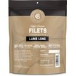 BONES & CHEWS All-Natural Lamb Lung Filets Dehydrated Dog Treats, 12-oz bag - Chewy.com