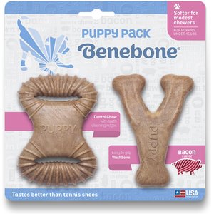 Benebone Puppy Chew Toy, 2 count