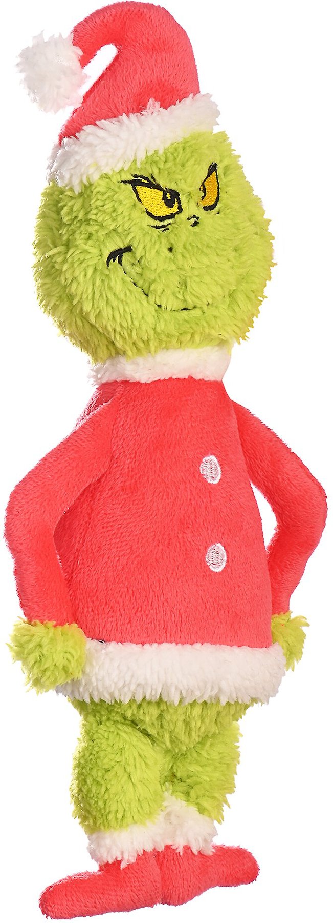 fetch for pets santa grinch plush dog toy